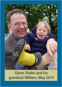 Glenn Shafer and his grandson William, May 2010